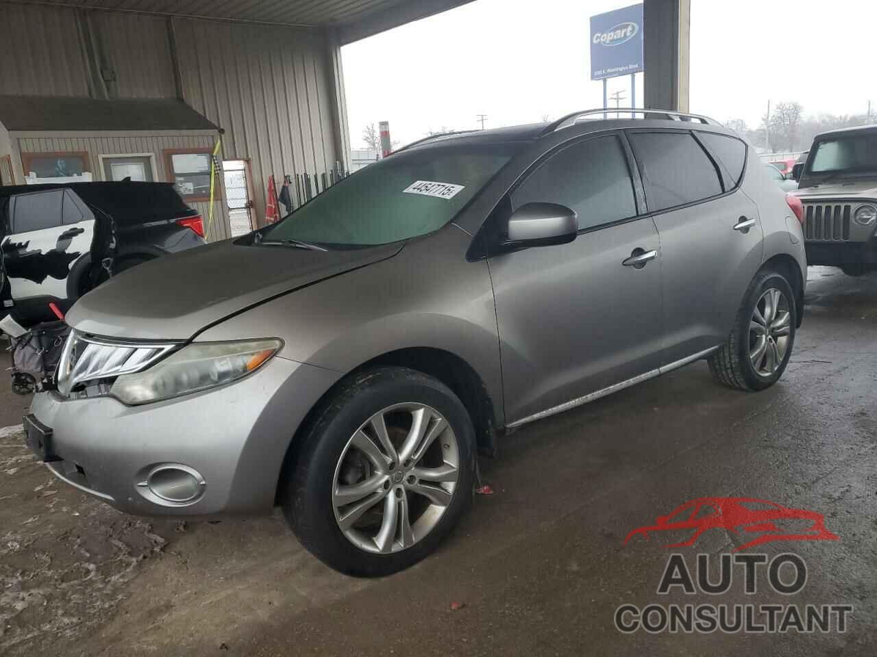 NISSAN MURANO 2009 - JN8AZ18W59W152427