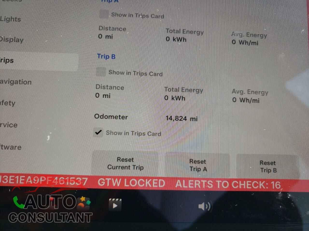 TESLA MODEL 3 2023 - 5YJ3E1EA9PF461537