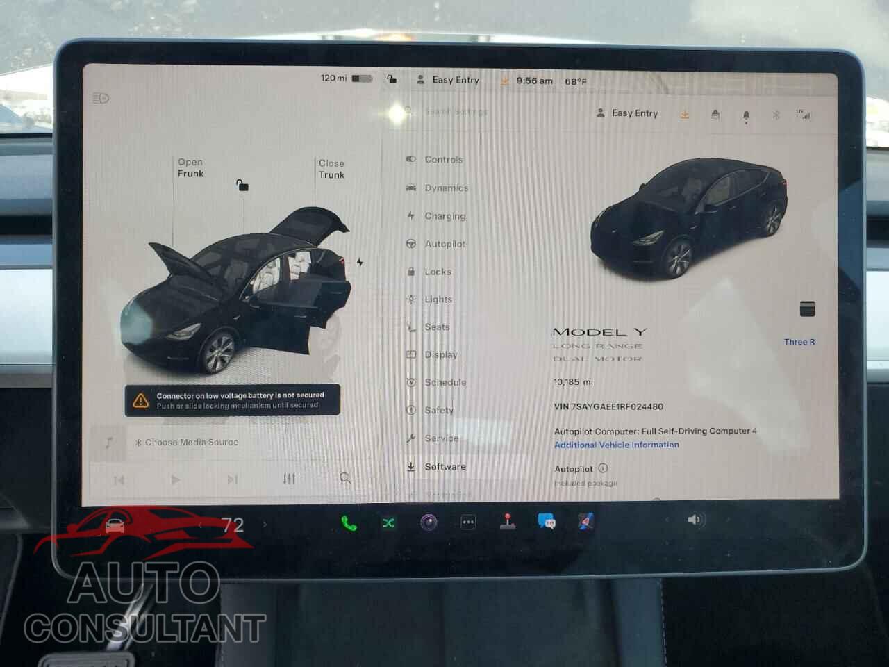 TESLA MODEL Y 2024 - 7SAYGAEE1RF024480