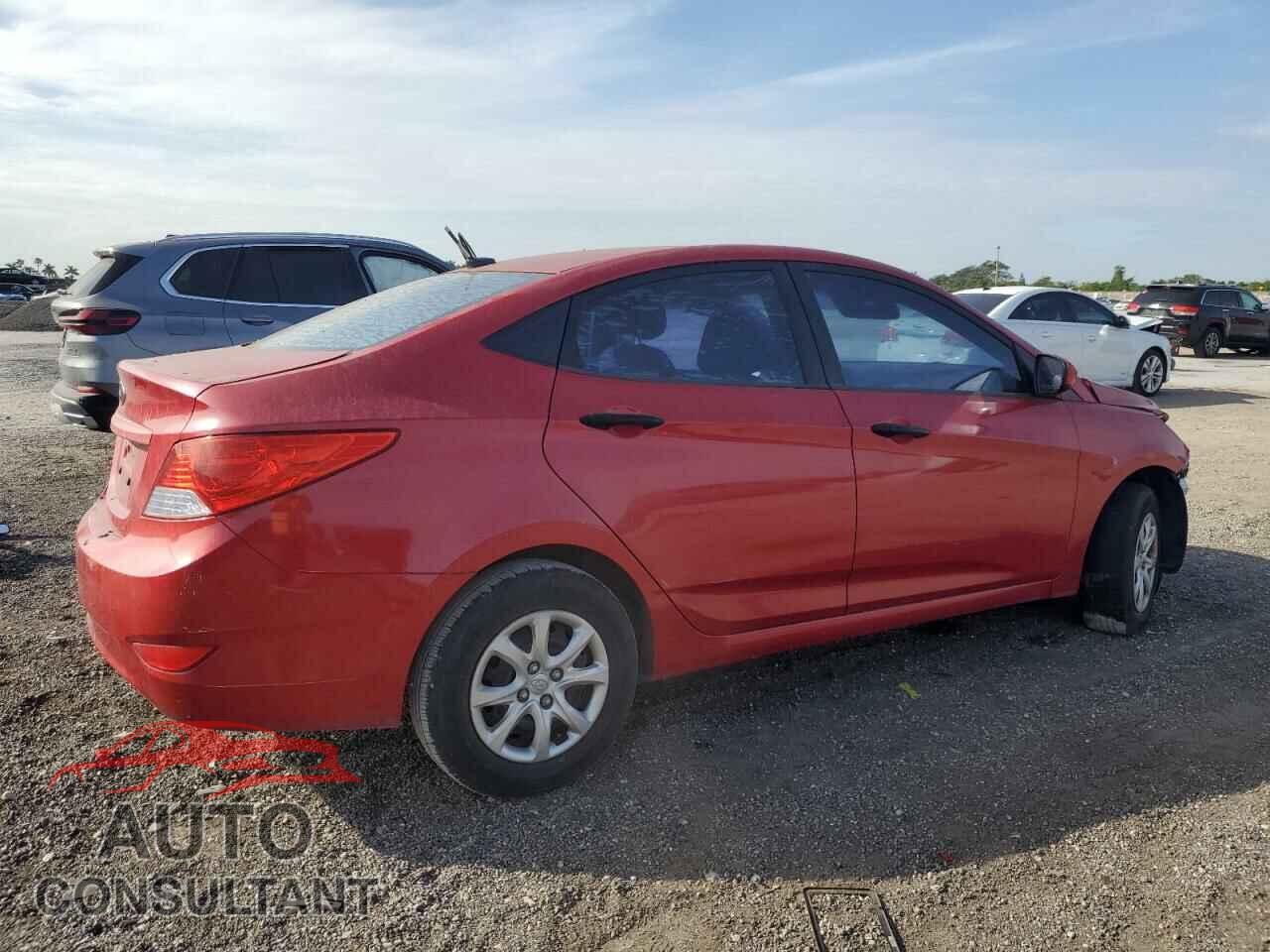 HYUNDAI ACCENT 2012 - KMHCT4AE8CU080095