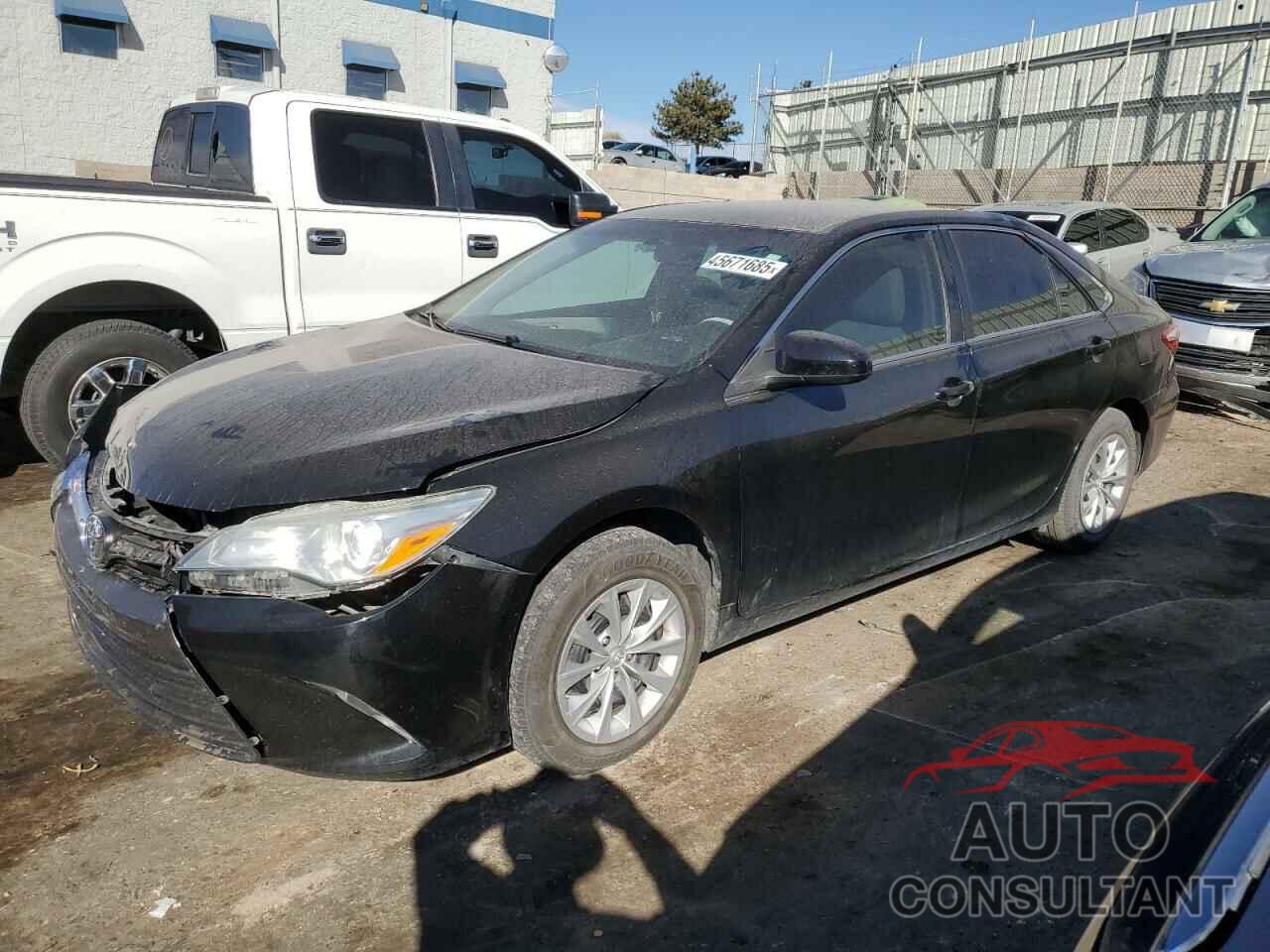 TOYOTA CAMRY 2016 - 4T4BF1FKXGR551983