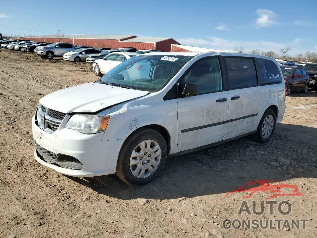 DODGE CARAVAN 2016 - 2C4RDGBG3GR192027