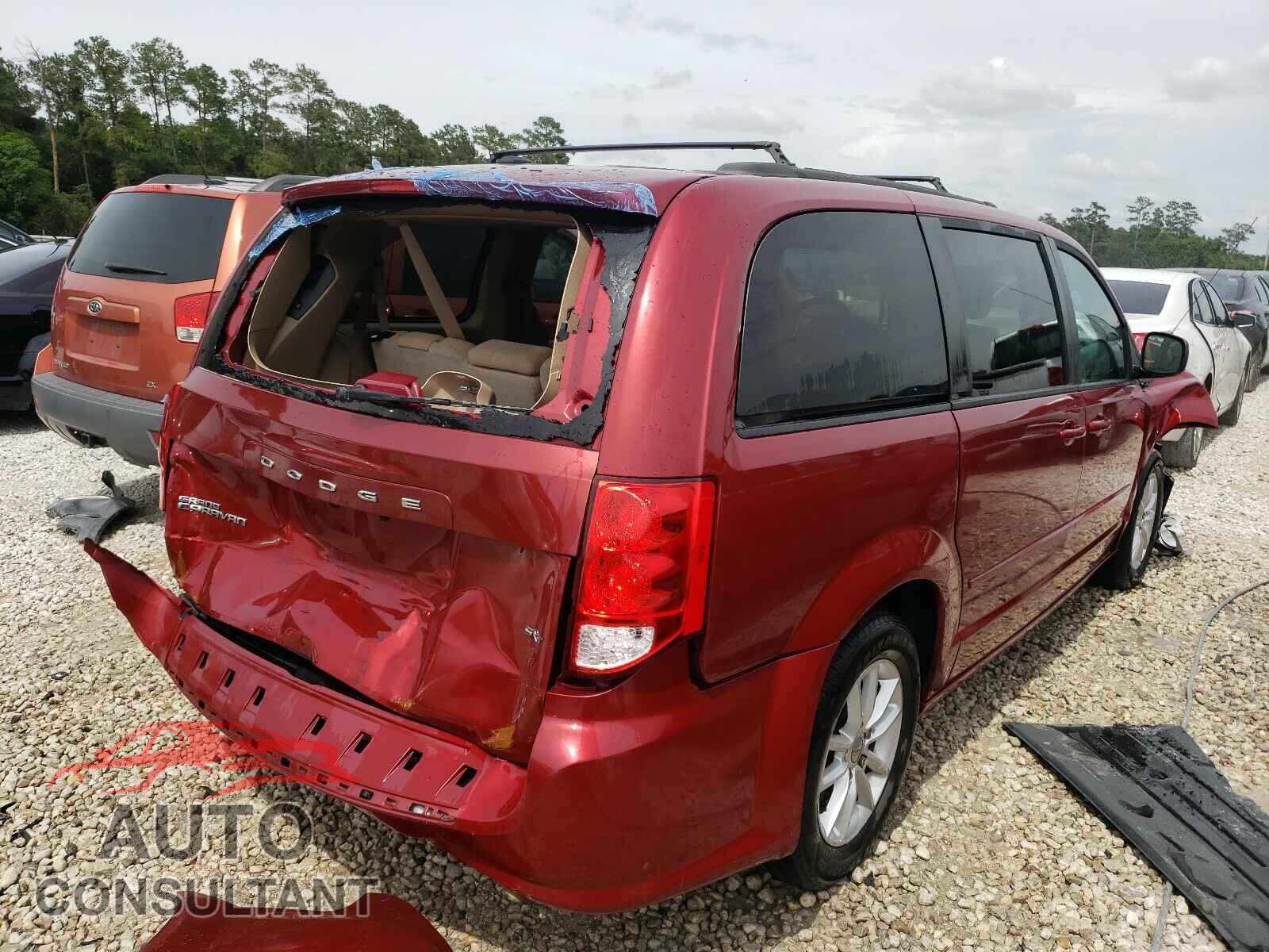 DODGE GRAND CARA 2016 - 2C4RDGCGXGR324604