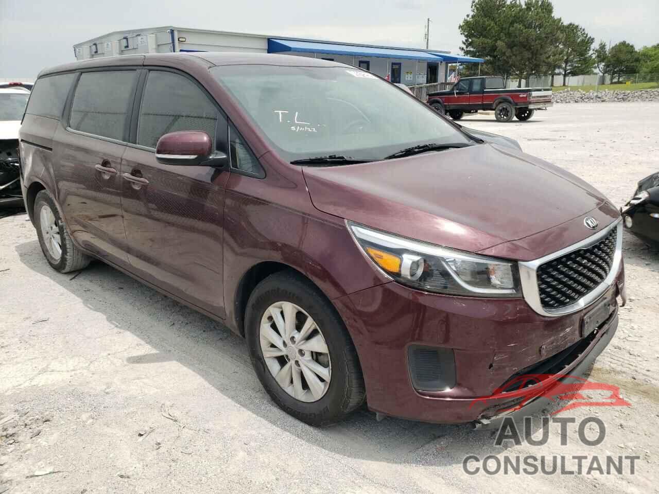 KIA SEDONA 2017 - KNDMB5C10H6293338