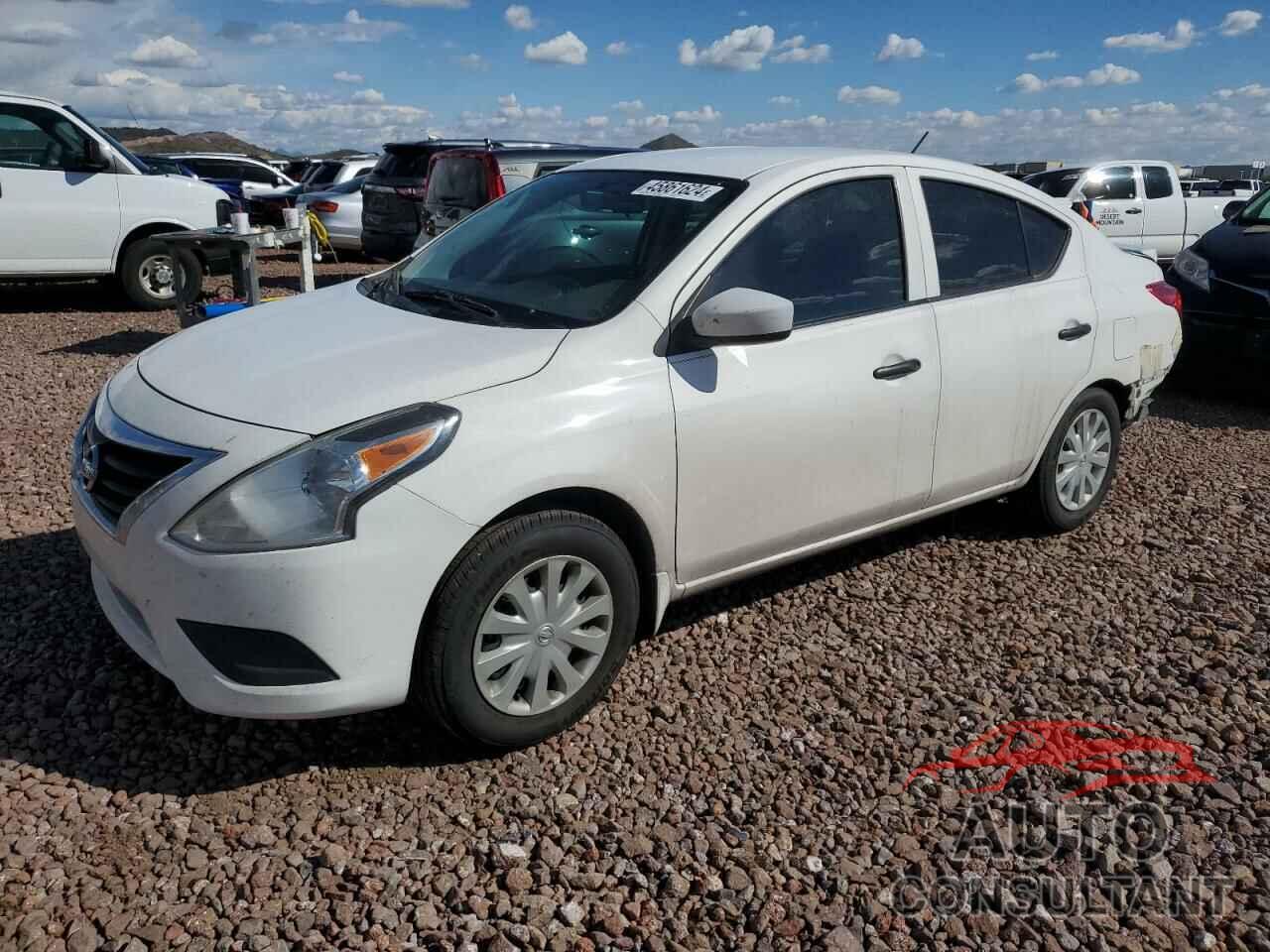 NISSAN VERSA 2017 - 3N1CN7AP0HL826402