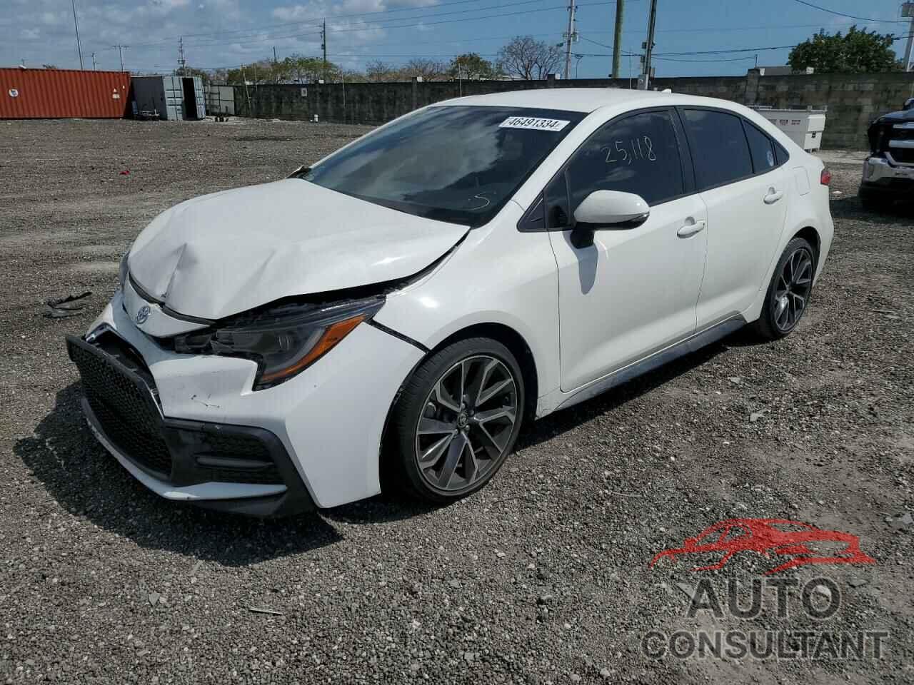 TOYOTA COROLLA 2021 - JTDS4MCE7MJ063222