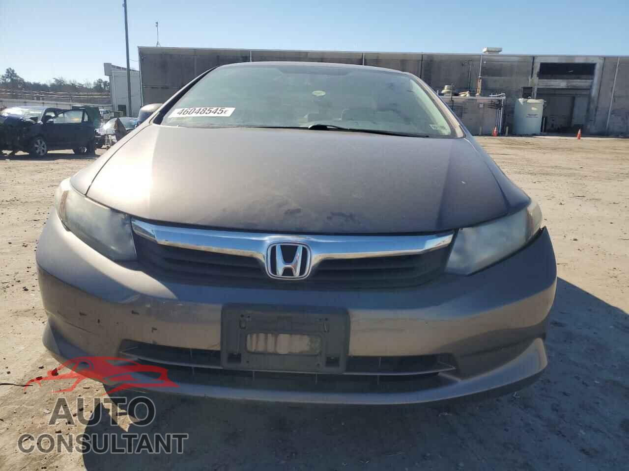 HONDA CIVIC 2012 - 19XFB2F55CE347676