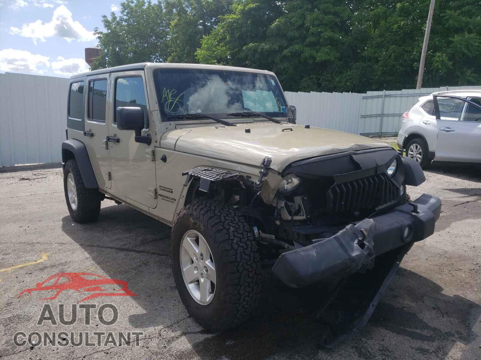 JEEP WRANGLER 2017 - 1C4BJWDG3HL588468