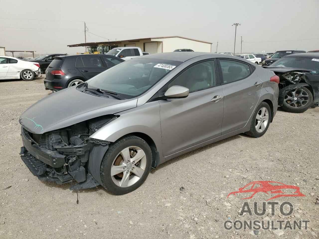 HYUNDAI ELANTRA 2012 - KMHDH4AE4CU444289