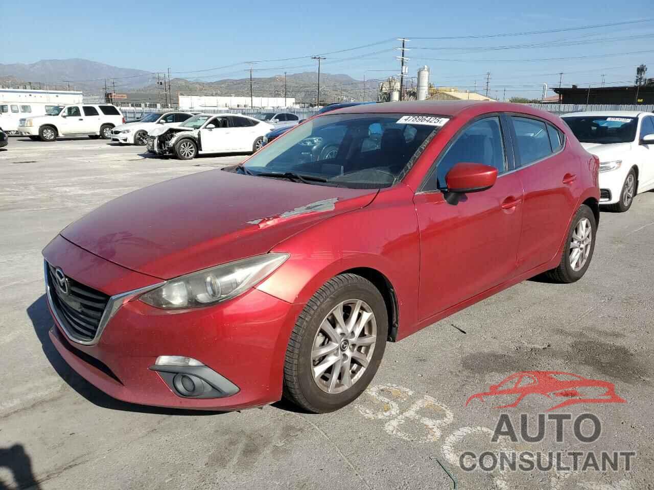 MAZDA 3 2015 - JM1BM1L74F1272792