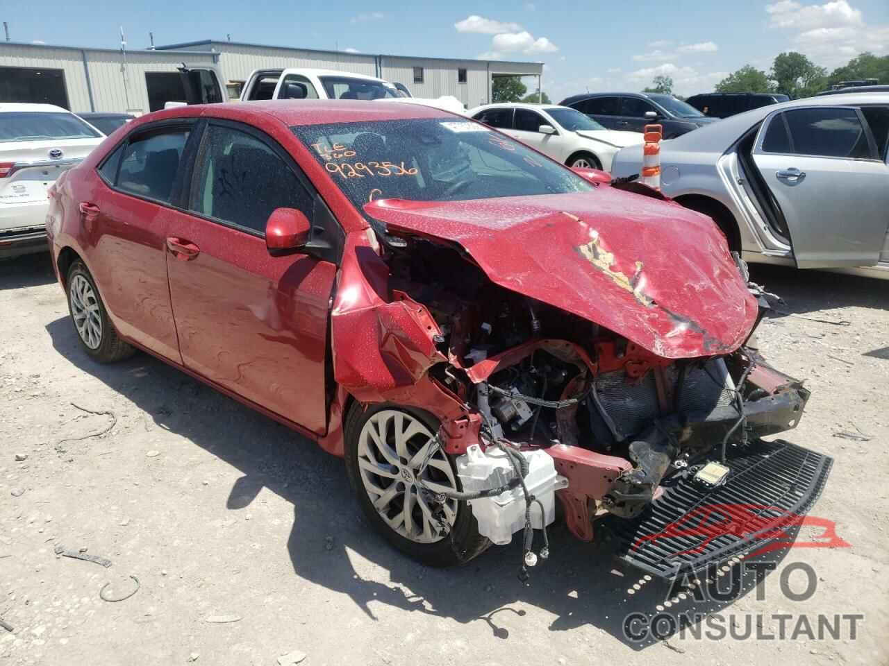 TOYOTA COROLLA 2019 - 5YFBURHE0KP929356
