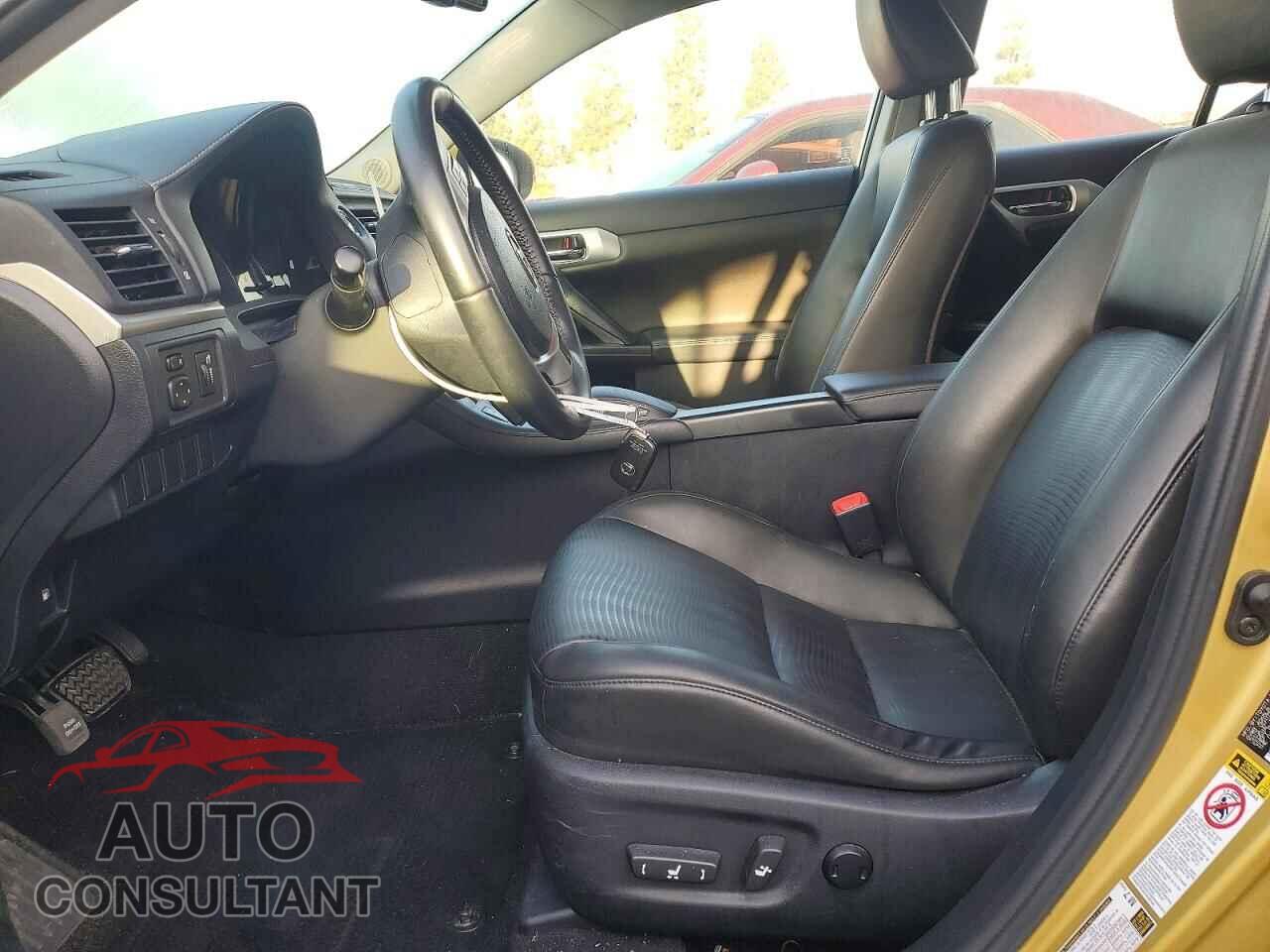LEXUS CT 200 2011 - JTHKD5BH4B2011280