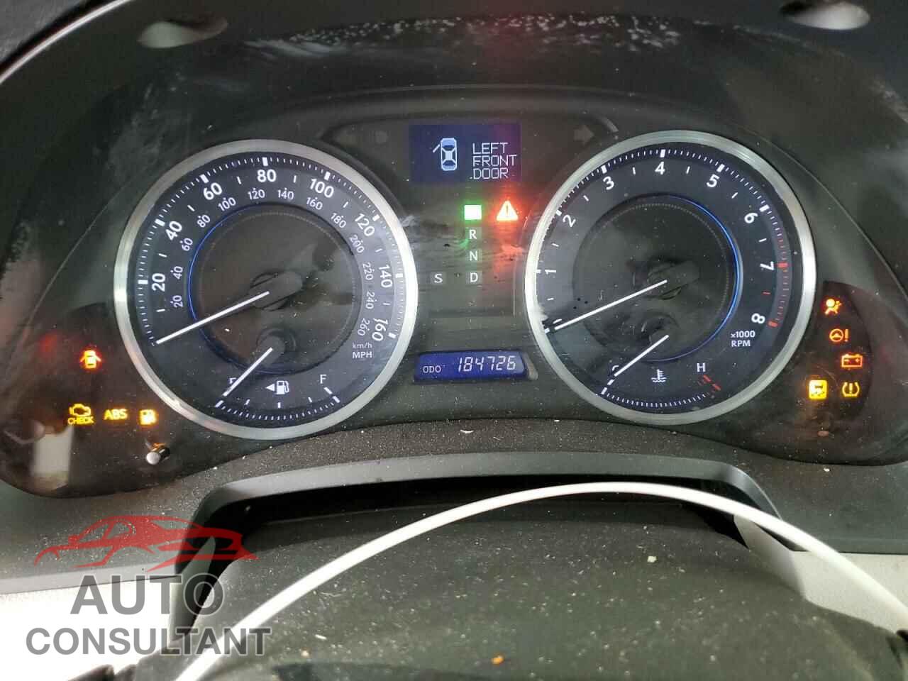 LEXUS IS 2012 - JTHBF5C26C5181502