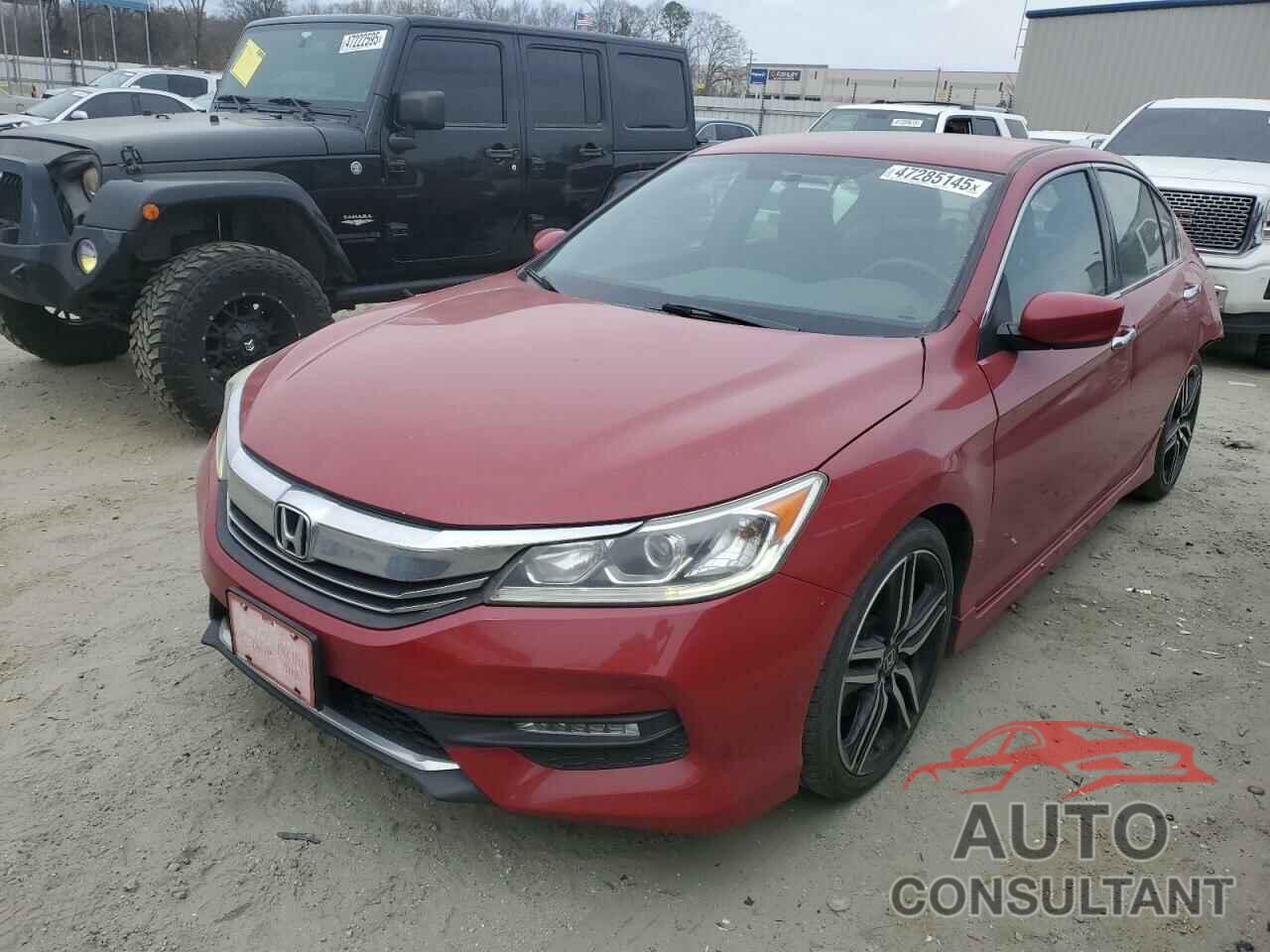 HONDA ACCORD 2017 - 1HGCR2E58HA245008