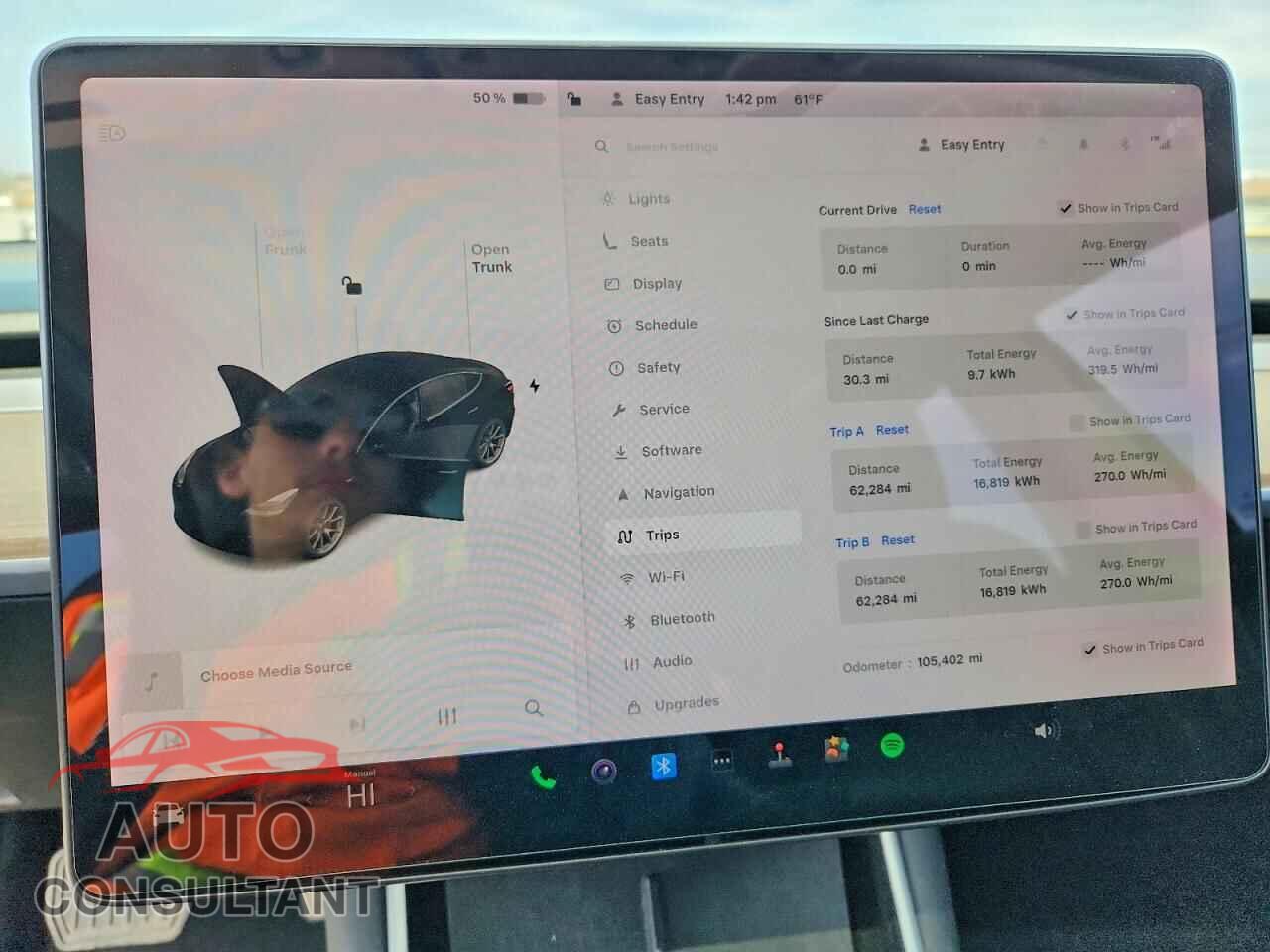 TESLA MODEL 3 2019 - 5YJ3E1EB0KF209581