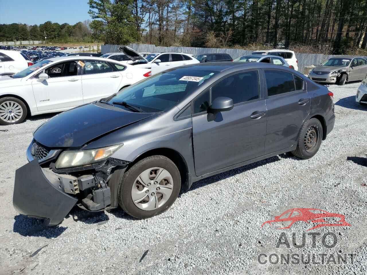 HONDA CIVIC 2013 - 19XFB2F56DE052569
