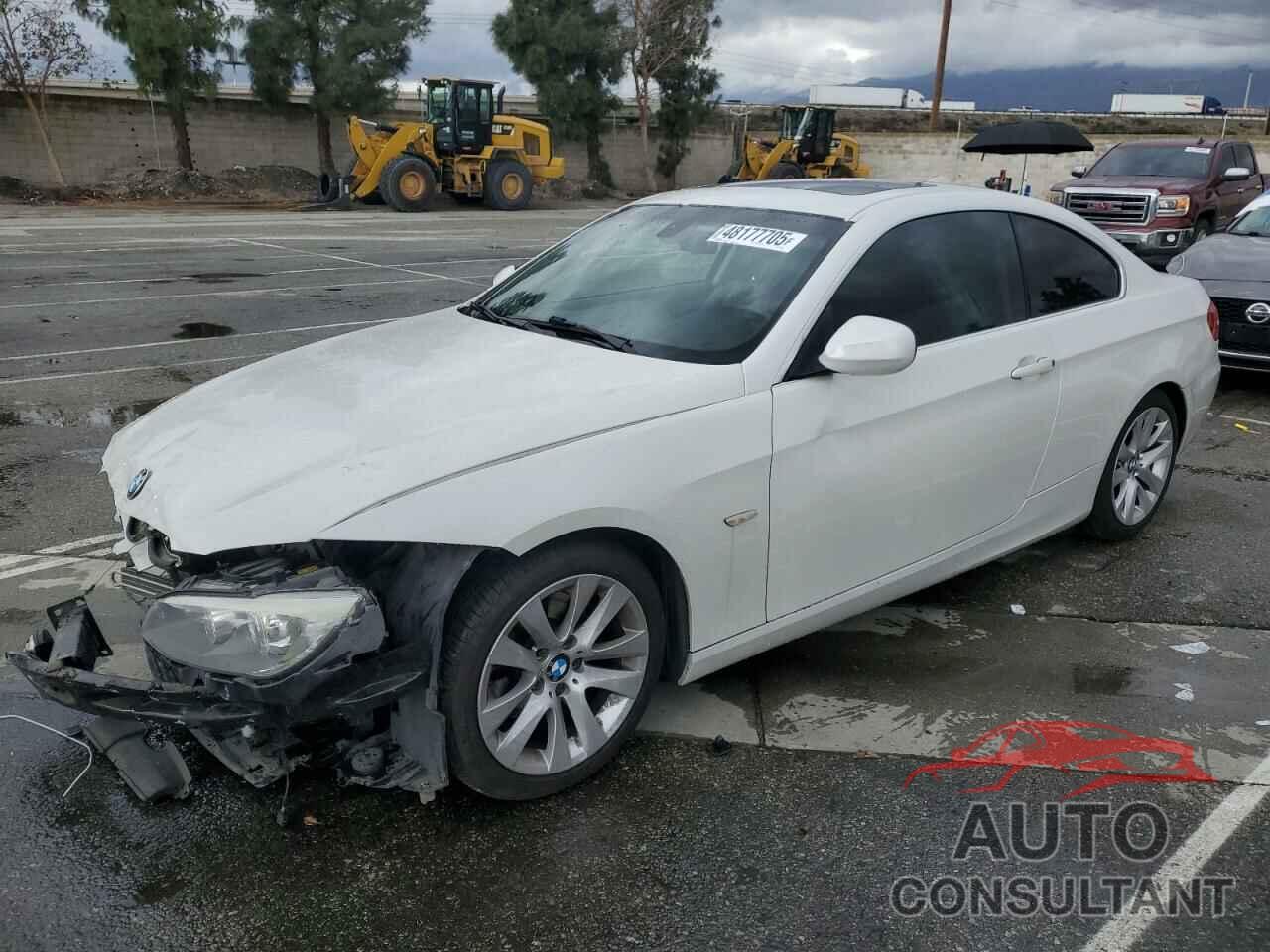 BMW 3 SERIES 2011 - WBAKE5C55BE755422