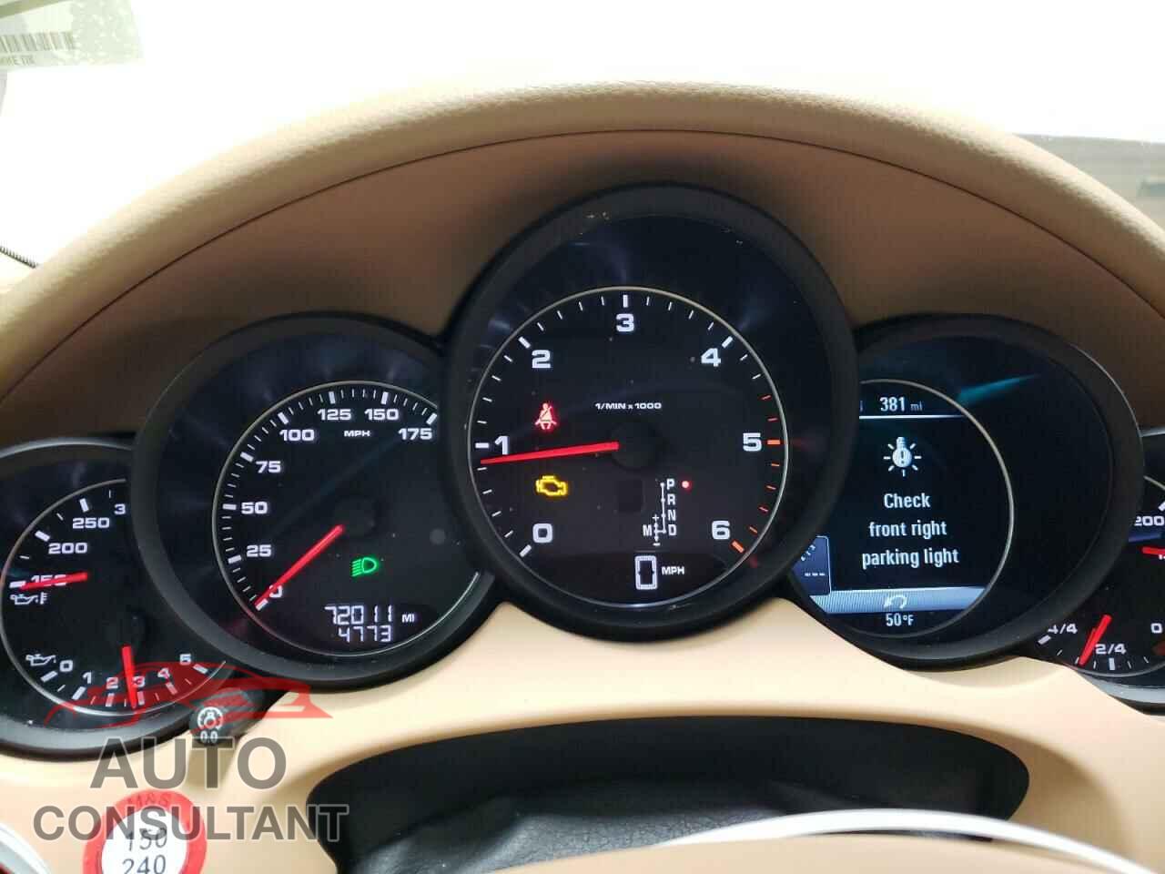 PORSCHE CAYENNE 2015 - WP1AF2A28FLA41058