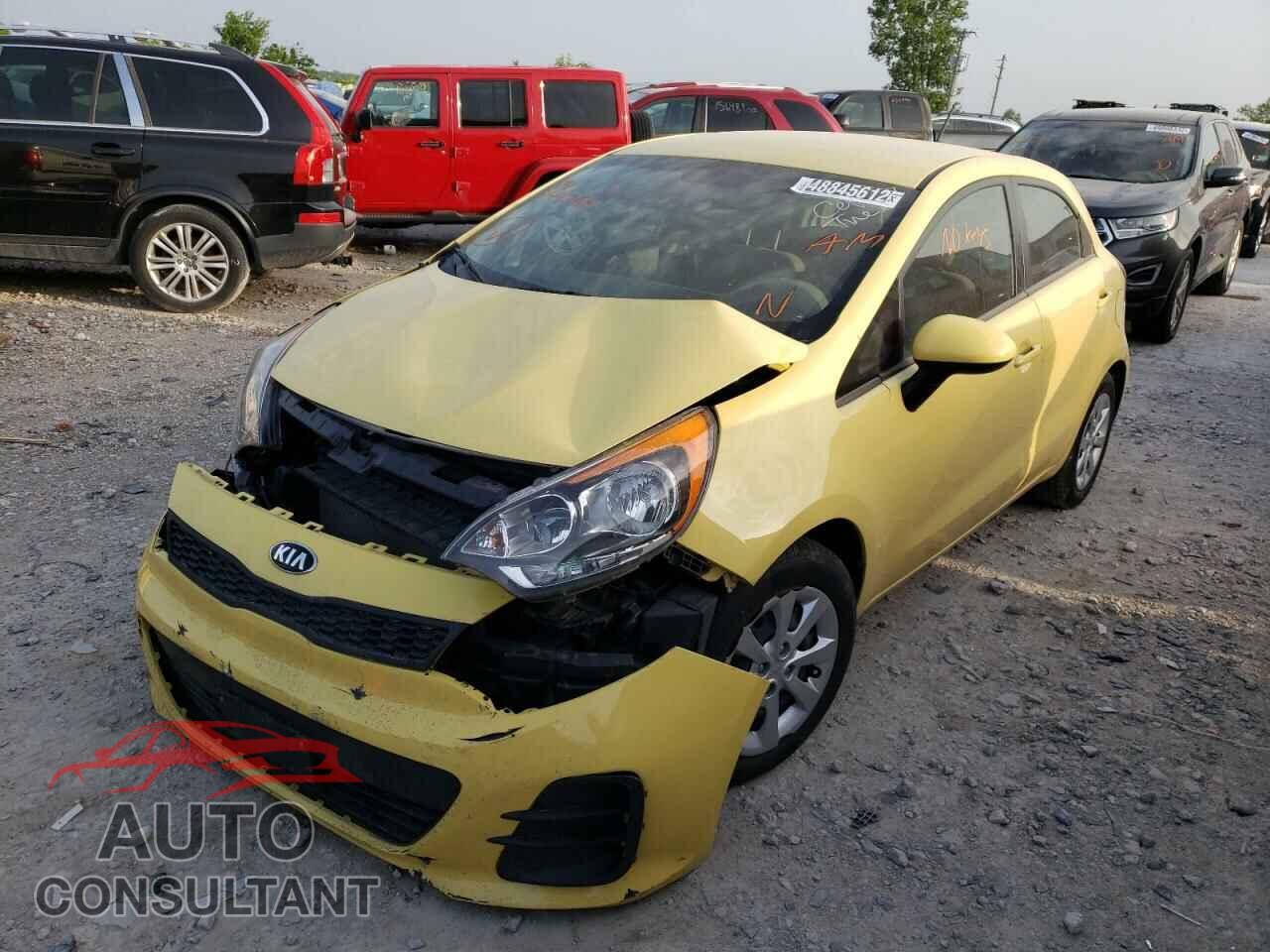 KIA RIO 2016 - KNADM5A33G6549756