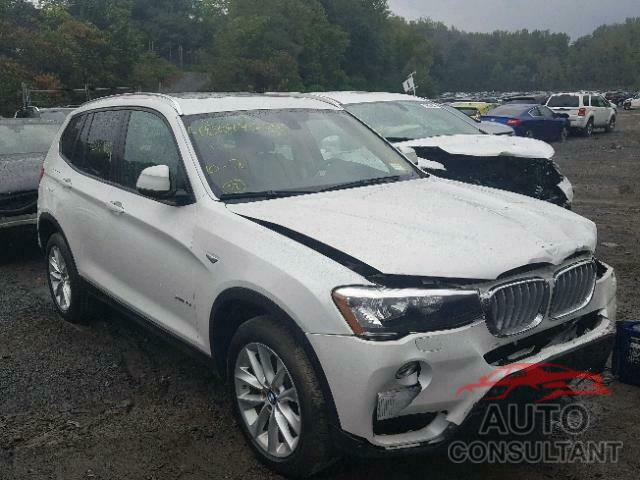 BMW X3 2016 - 5UXWX9C50G0D92734
