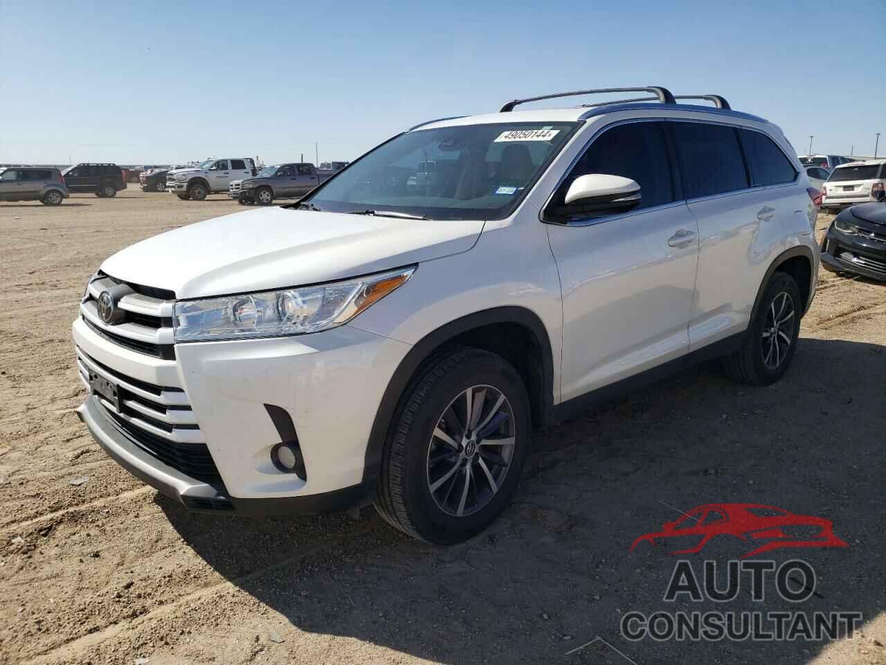 TOYOTA HIGHLANDER 2019 - 5TDKZRFH5KS302075