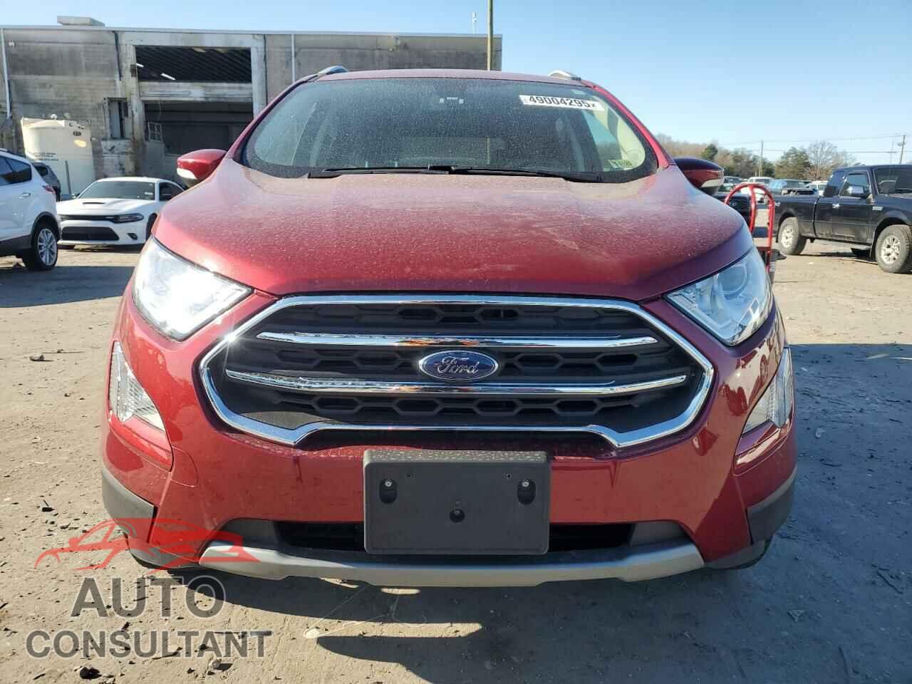 FORD ECOSPORT 2019 - MAJ6S3KL4KC282440