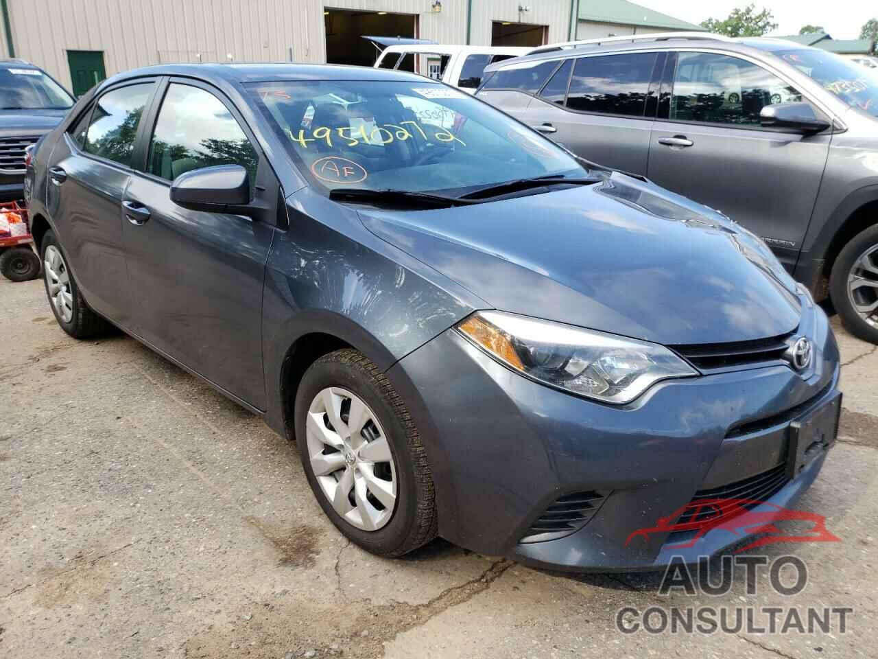 TOYOTA COROLLA 2016 - 2T1BURHE2GC652426