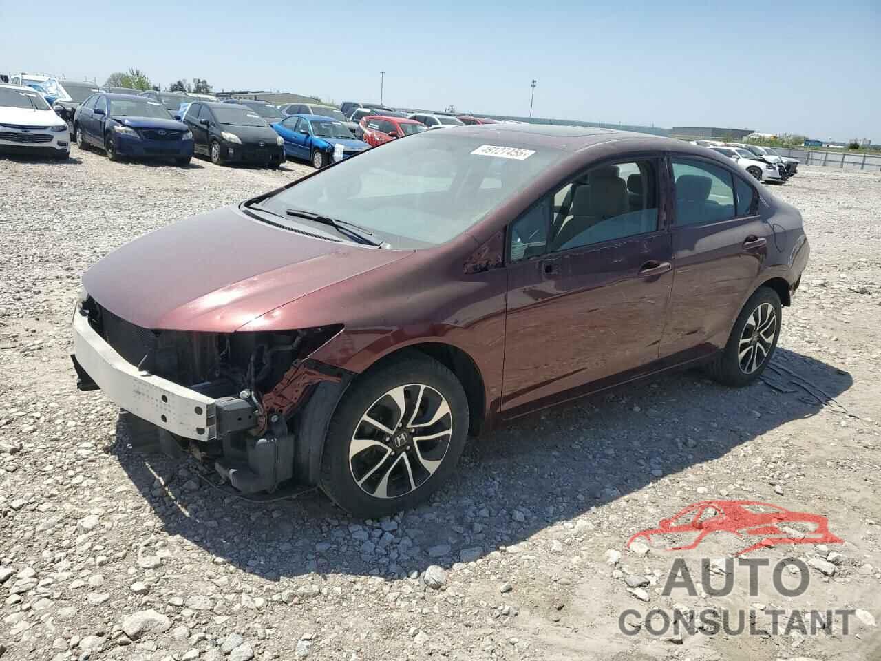 HONDA CIVIC 2013 - 19XFB2F81DE086266