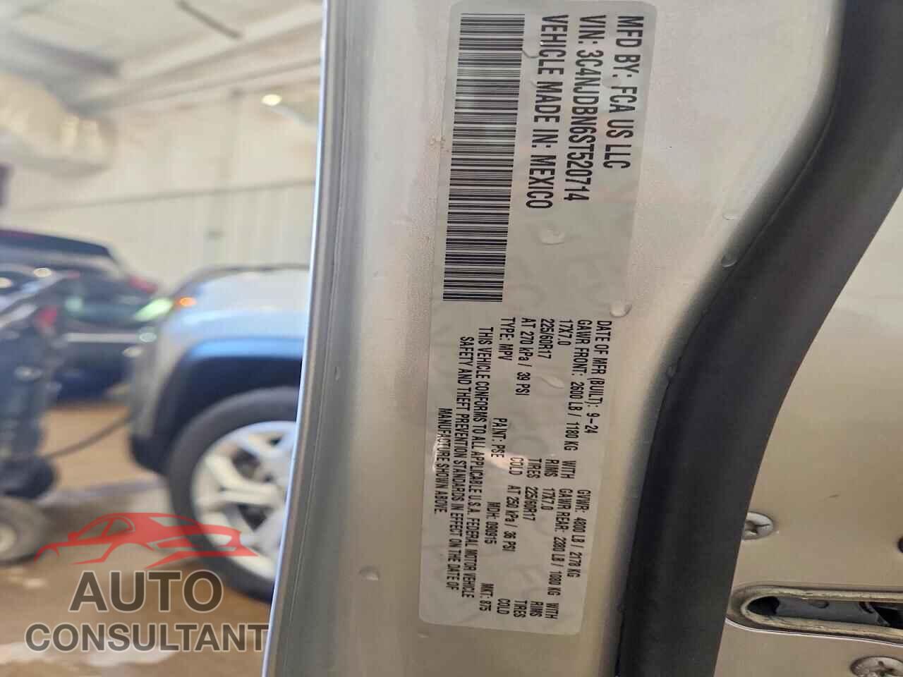 JEEP COMPASS 2025 - 3C4NJDBN6ST520714