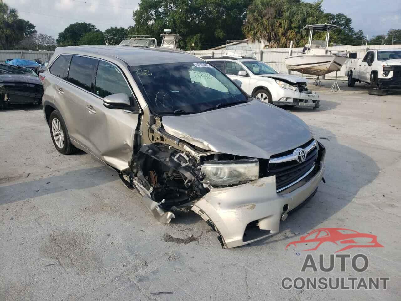 TOYOTA HIGHLANDER 2016 - 5TDZKRFH4GS155516