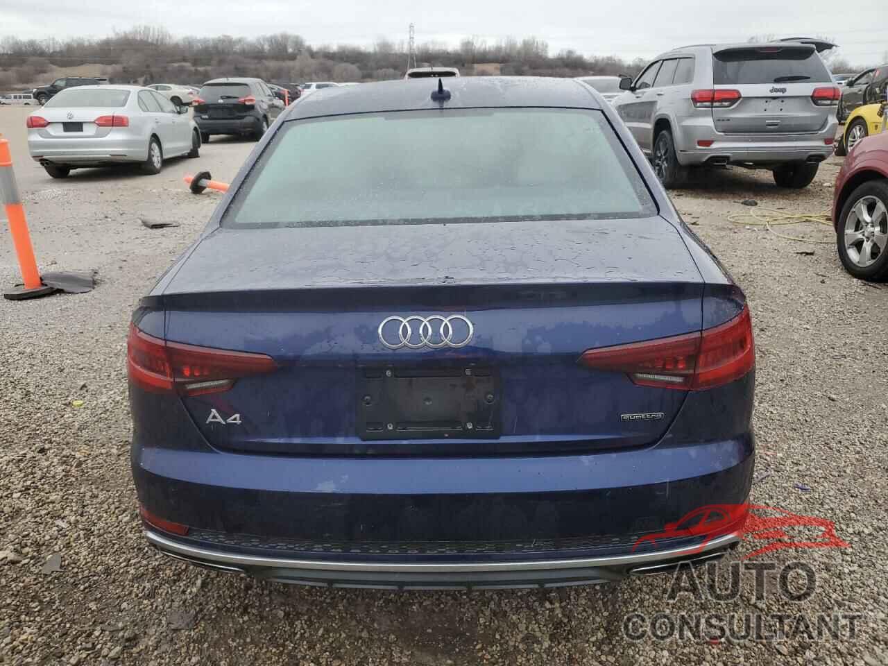AUDI A4 2019 - WAUENAF48KN007580