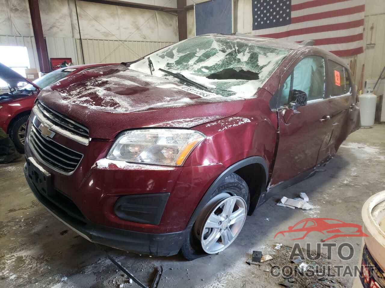 CHEVROLET TRAX 2016 - 3GNCJPSB0GL166816