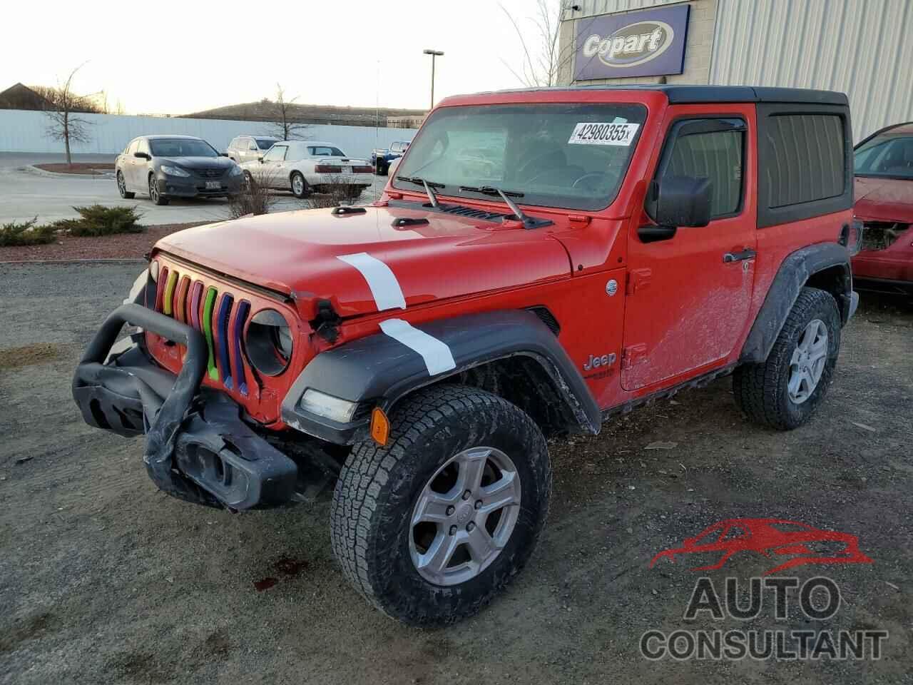 JEEP WRANGLER 2020 - 1C4GJXAGXLW222918