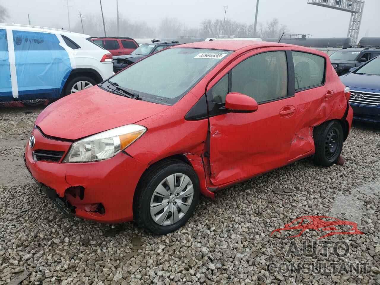 TOYOTA YARIS 2013 - JTDKTUD34DD546438