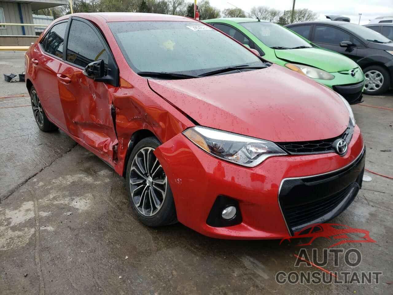 TOYOTA COROLLA 2016 - 5YFBURHE8GP405475
