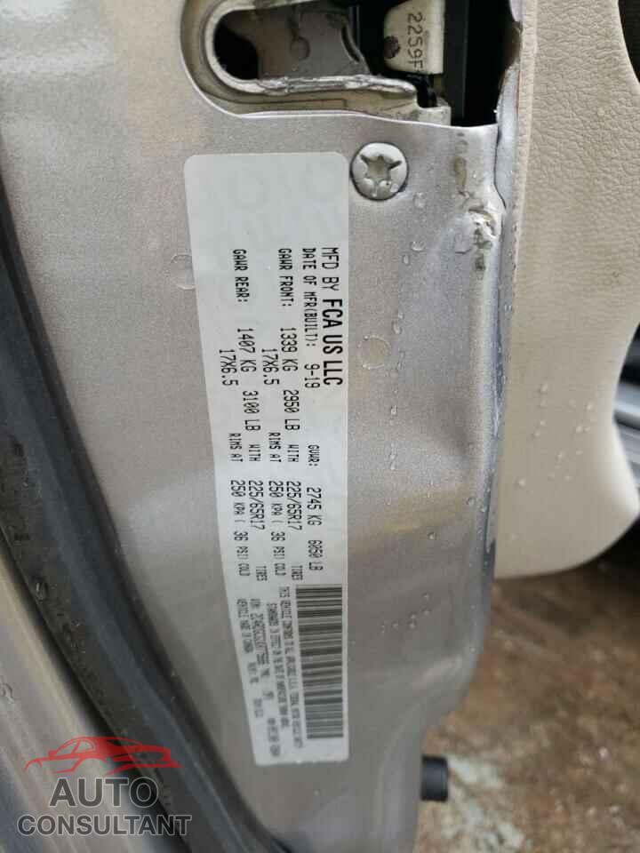 DODGE CARAVAN 2019 - 2C4RDGCG1KR775686