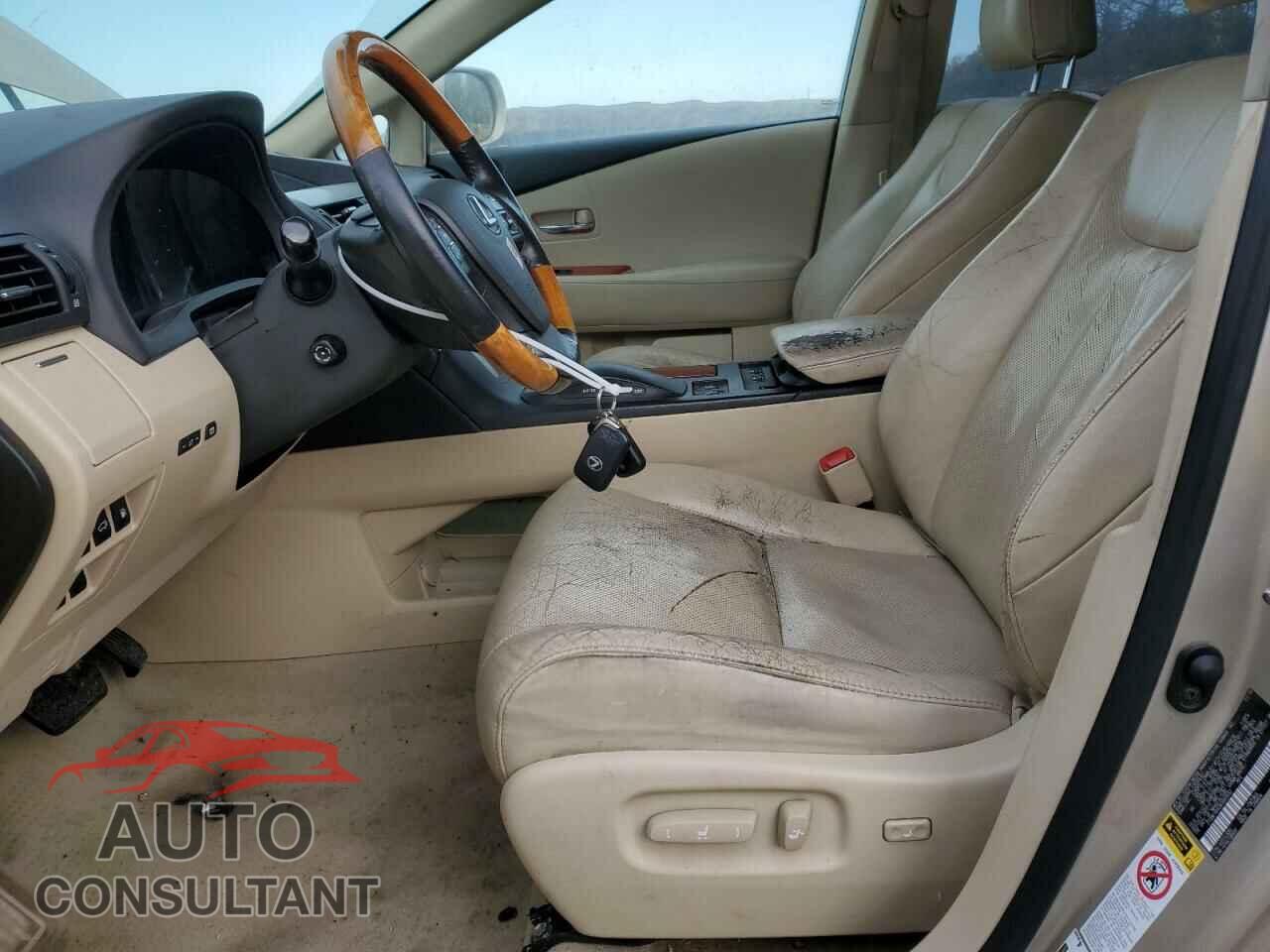 LEXUS RX350 2011 - 2T2BK1BA2BC092652