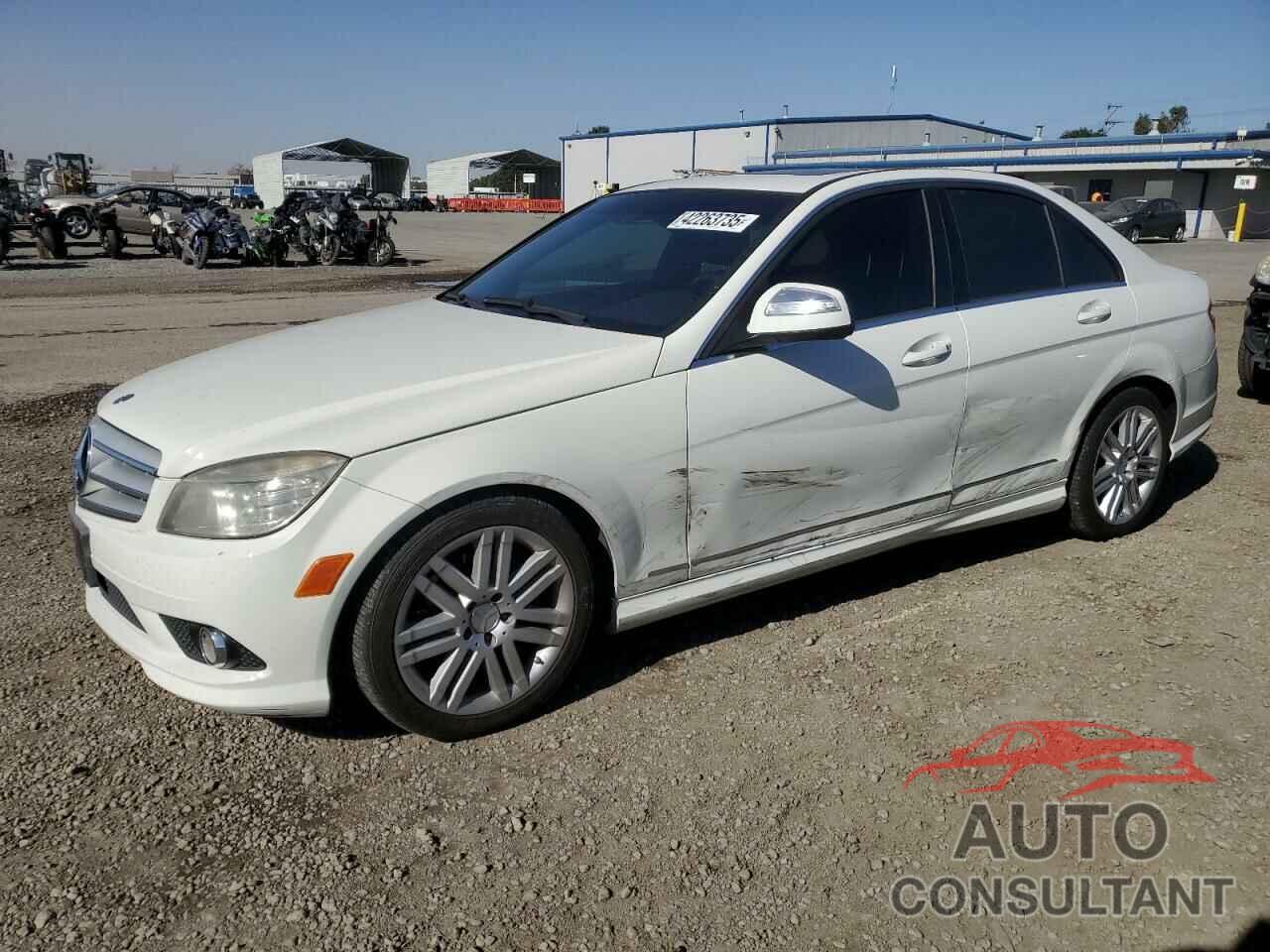 MERCEDES-BENZ C-CLASS 2009 - WDDGF81X29R073182