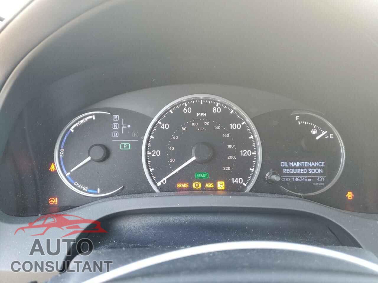 LEXUS CT 200 2012 - JTHKD5BH4C2111333