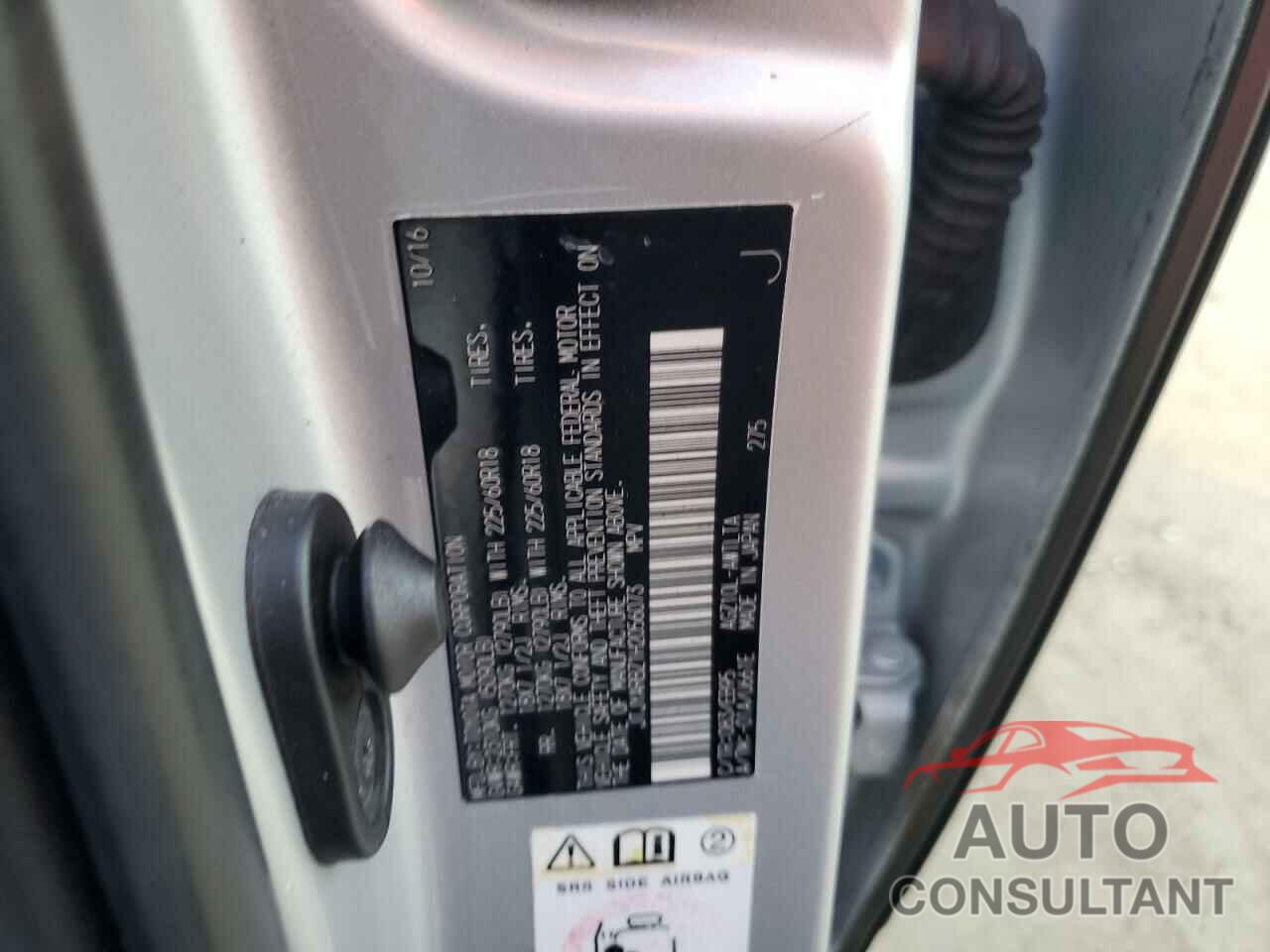 LEXUS NX 2017 - JTJYARBZ1H2056073