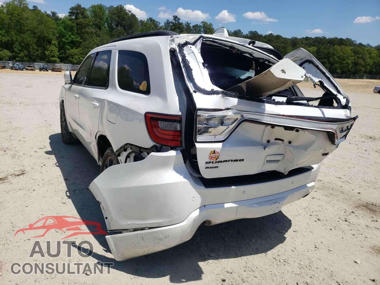 DODGE DURANGO 2017 - 1C4SDJCT2HC627348