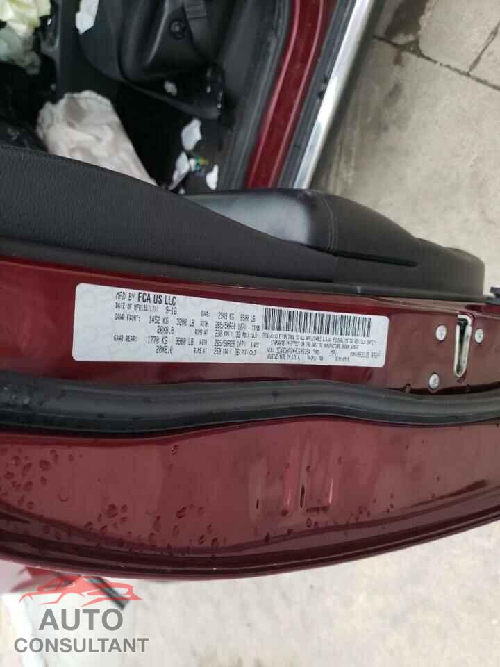 DODGE DURANGO 2017 - 1C4RDHAGXHC606194