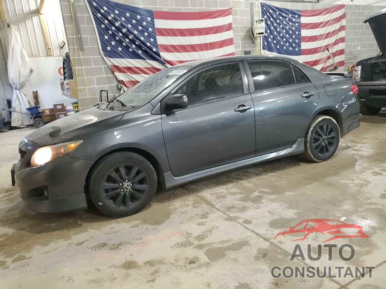 TOYOTA COROLLA 2009 - 1NXBU40E39Z043491