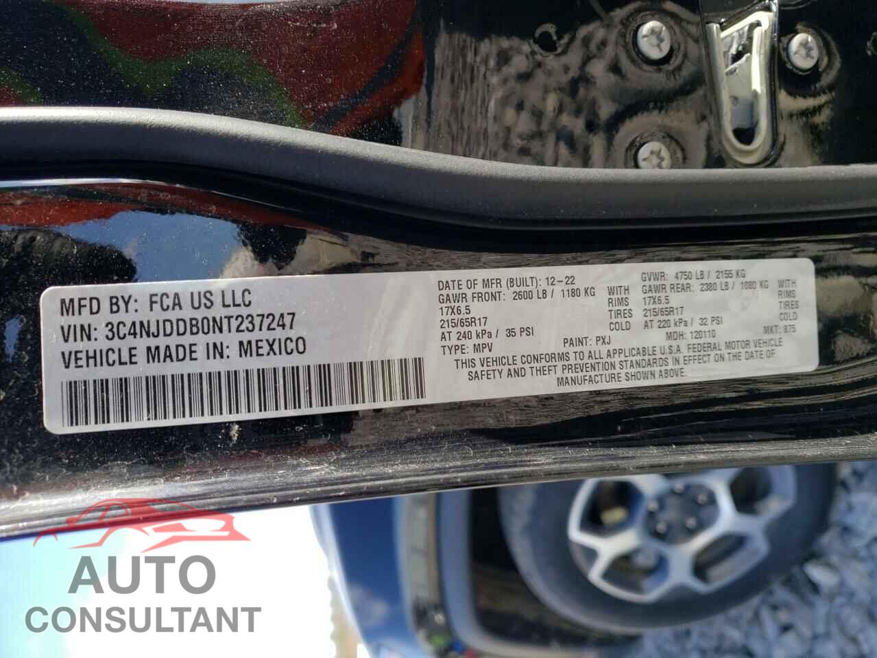 JEEP COMPASS 2022 - 3C4NJDDB0NT237247