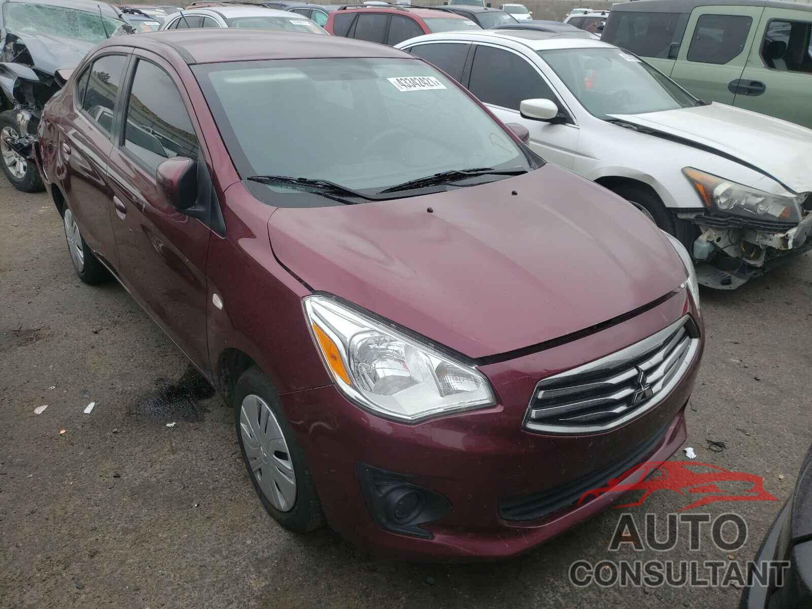 MITSUBISHI MIRAGE 2017 - ML32F3FJ3HHF11102