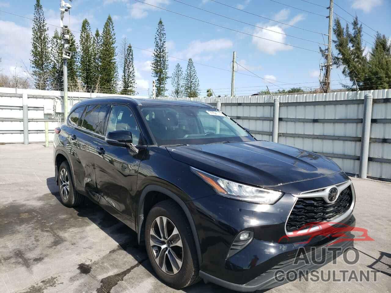 TOYOTA HIGHLANDER 2020 - 5TDGZRBH6LS508180