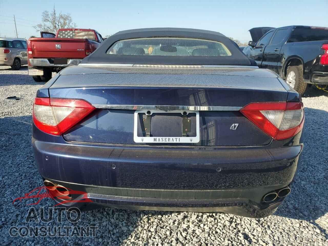 MASERATI ALL MODELS 2011 - ZAM45KMA3B0055879