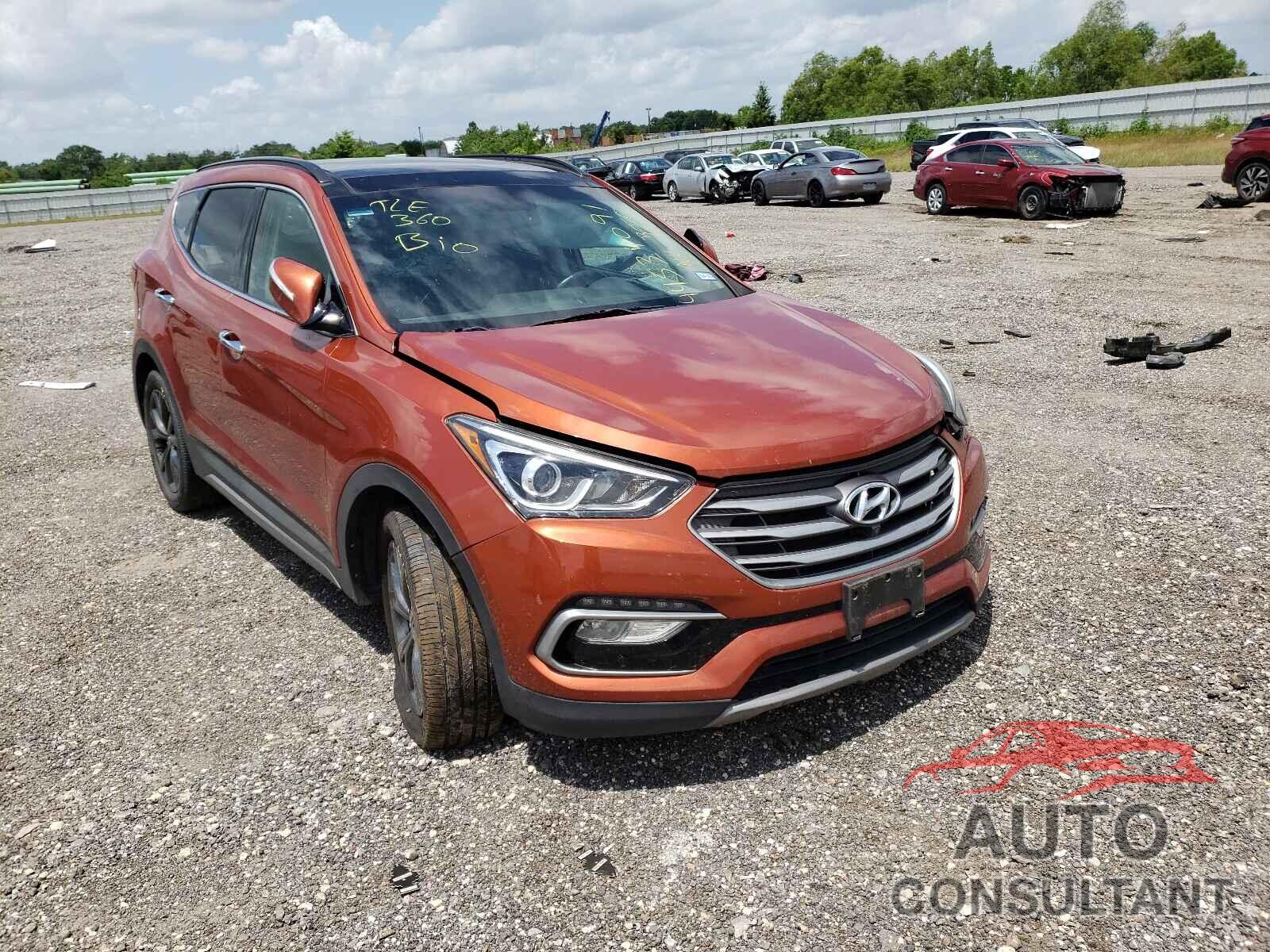 HYUNDAI SANTA FE 2018 - 5XYZW4LA3JG504295
