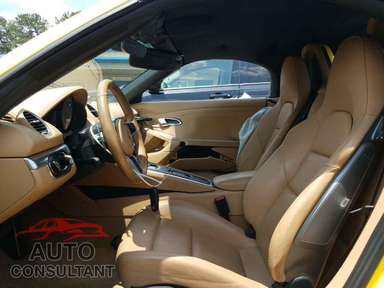 PORSCHE BOXSTER 2017 - WP0CB2A83HS241431