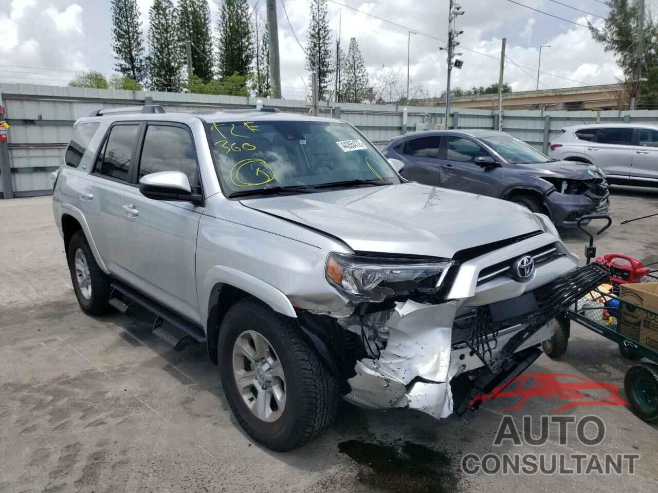 TOYOTA 4RUNNER 2022 - JTEEU5JR1N5256092